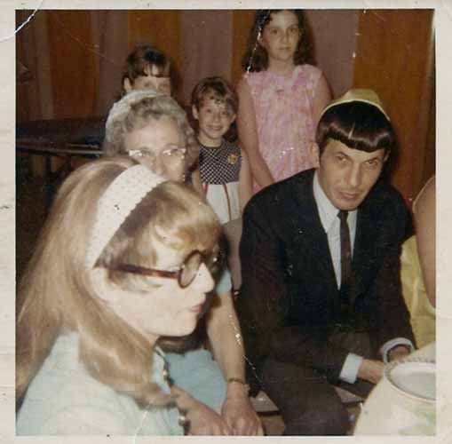 Jeff’s-sisters-at-a-Bar-Mitzvah-with-Leonard-Nimoy