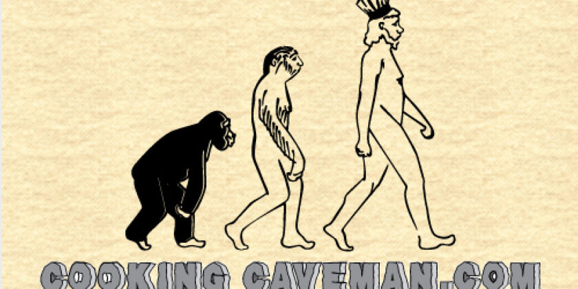 cooking caveman logo